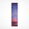 Bookmark with detail from Blood Union Part One artwork showing a dhow-style ship sailing toward a domed city. Please see product description for quote from book.